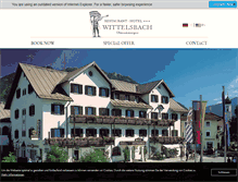 Tablet Screenshot of hotel-wittelsbach.de